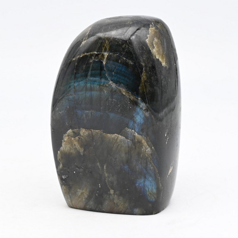 Bloc de Labradorite POLI (387g) A Réf : LMGP4