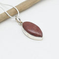 Pendentif "Protecteur" en Jaspe Rouge Ref : Jas 3