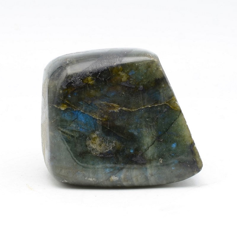 Bloc de Labradorite POLI (413g) A Réf : LMGP14