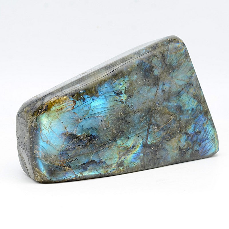 Bloc de Labradorite POLI (1701g) A Réf : LTBGP1