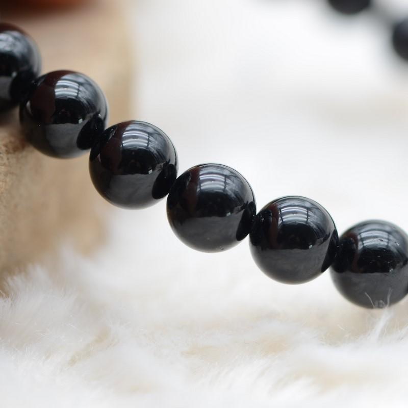 Bracelet "Absorption" en Tourmaline Noire - Les Pierres du Bien-Être
