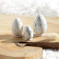 Oeuf de Yoni en Howlite - Renforcez votre Périnée et Augmentez votre Énergie Féminine