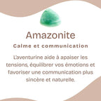 Boucles d'oreilles "Apaisement" en Amazonite (Argent 925)