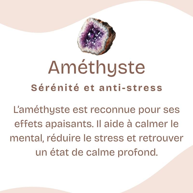 Pendentif "Sagesse" en Améthyste Ref : AME 1