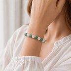 Bracelet "Bien-Être" Mix en Quartz Rose et Aventurine