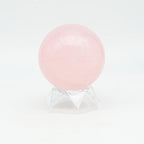 Sphère de Quartz Rose (410g) Ref : SR3