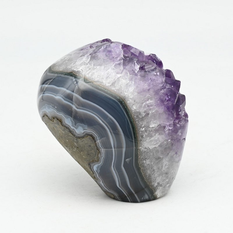 Géode d'Améthyste (320g) Réf : AME-M15 [Bord Poli]