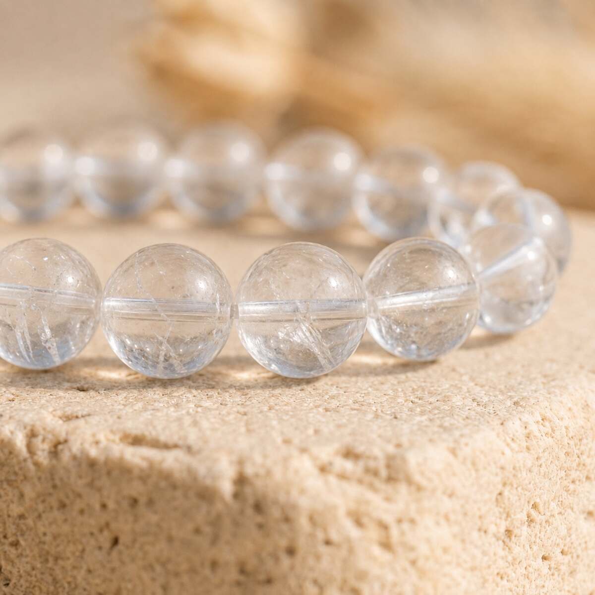 Bracelet "Amplificateur" en Quartz (Cristal de Roche)