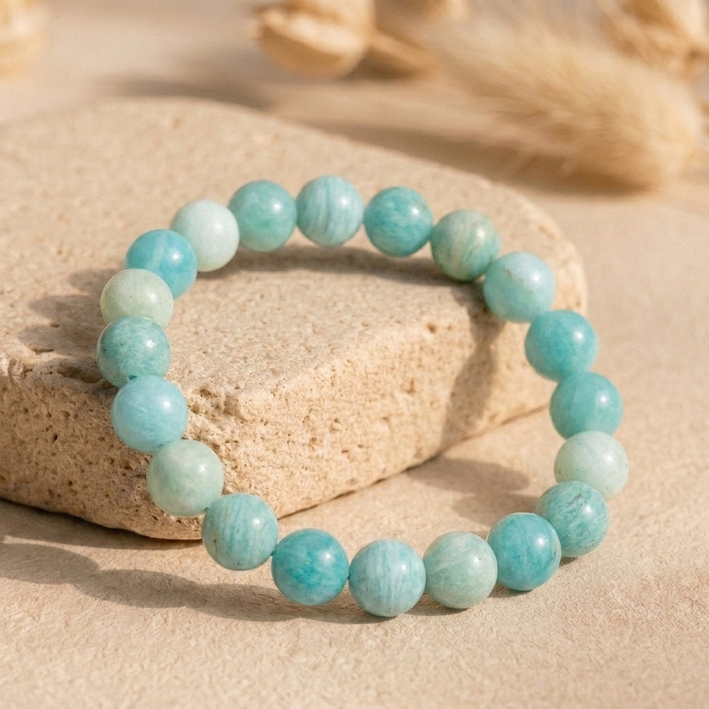 Bracelet "Apaisement" en Amazonite du Brésil