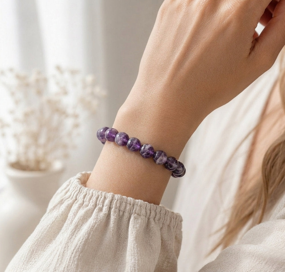 Bracelet "Anti stress" en Améthyste