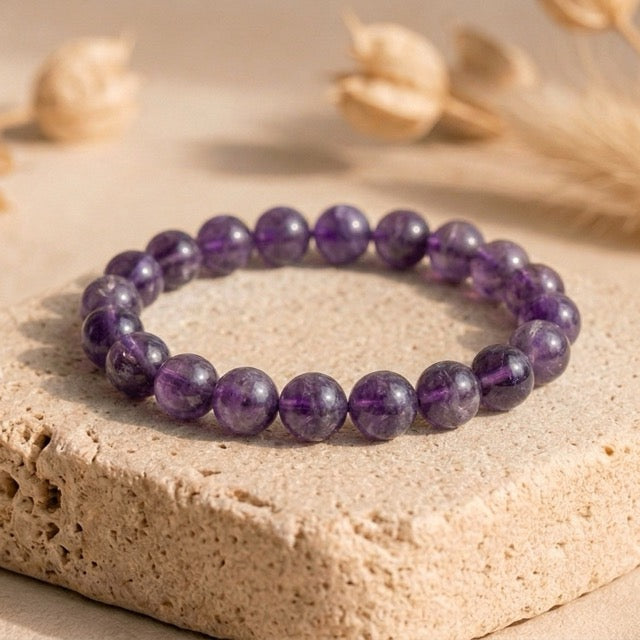 Bracelet "Anti stress" en Améthyste
