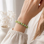 Bracelet "Réconfort" en Chrysoprase