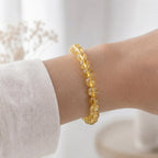 Bracelet "Réussite" en Citrine