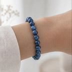 Bracelet "Accord" en Cyanite Bleue profond
