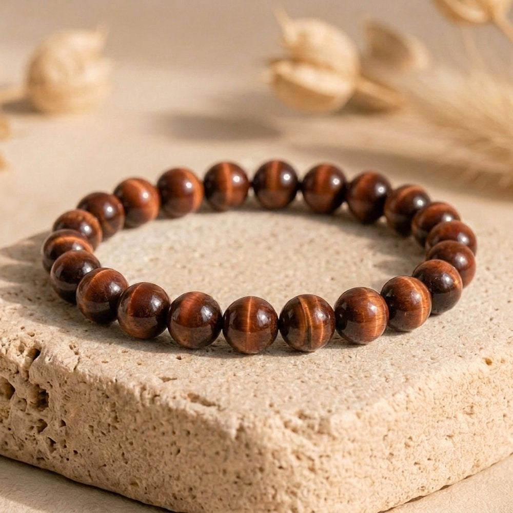 Bracelet "Force" en Œil-de-Taureau