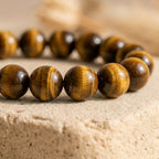 Bracelet "Confiance" en Oeil-de-Tigre