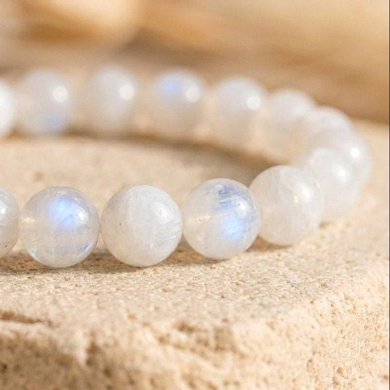 Bracelet "Féminité" en Pierre de Lune