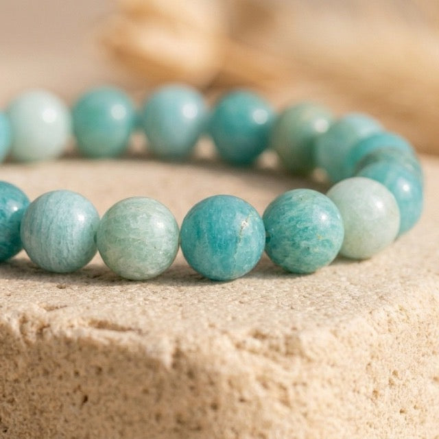 Bracelet "Apaisement" en Amazonite du Brésil