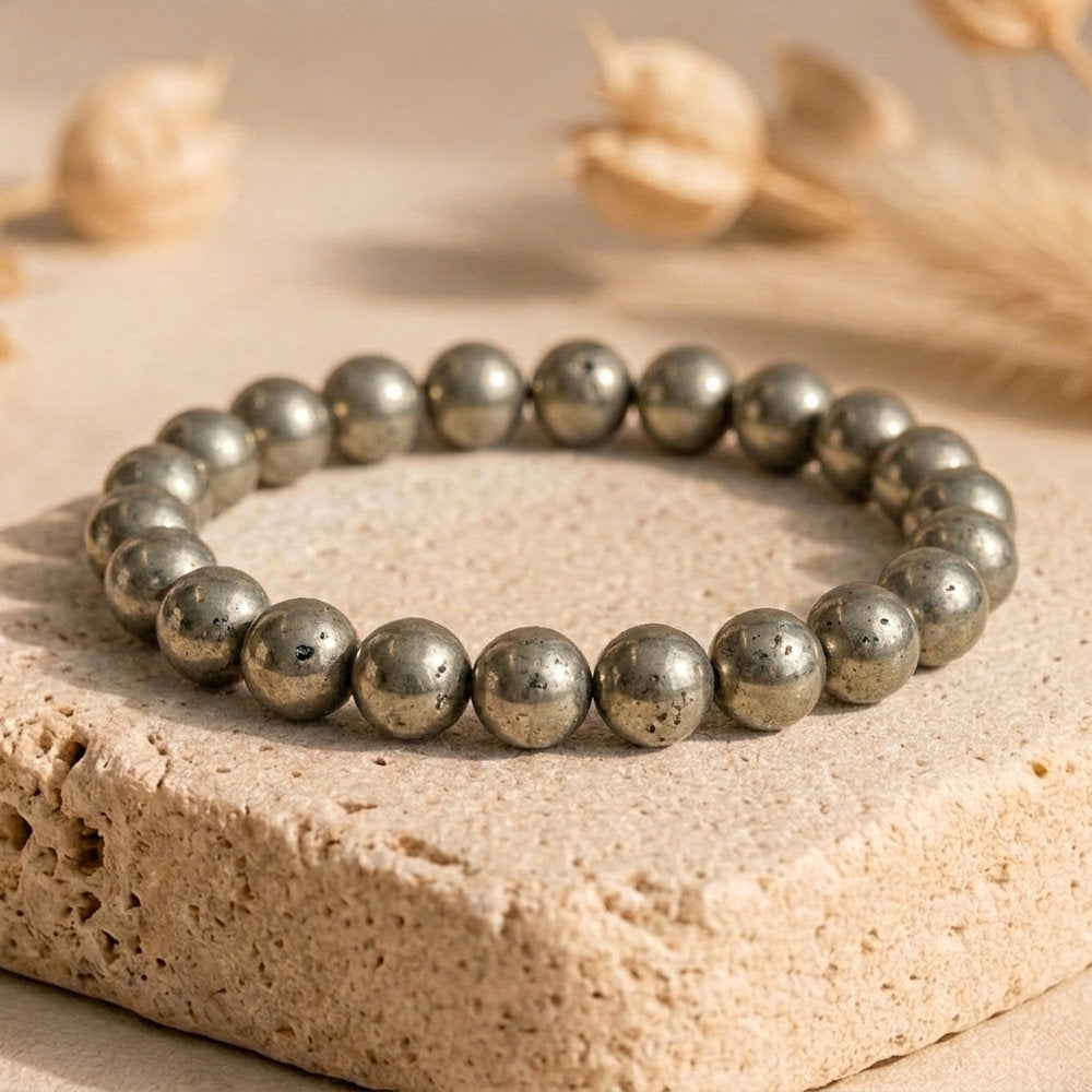Bracelet "Égyptien" en Pyrite