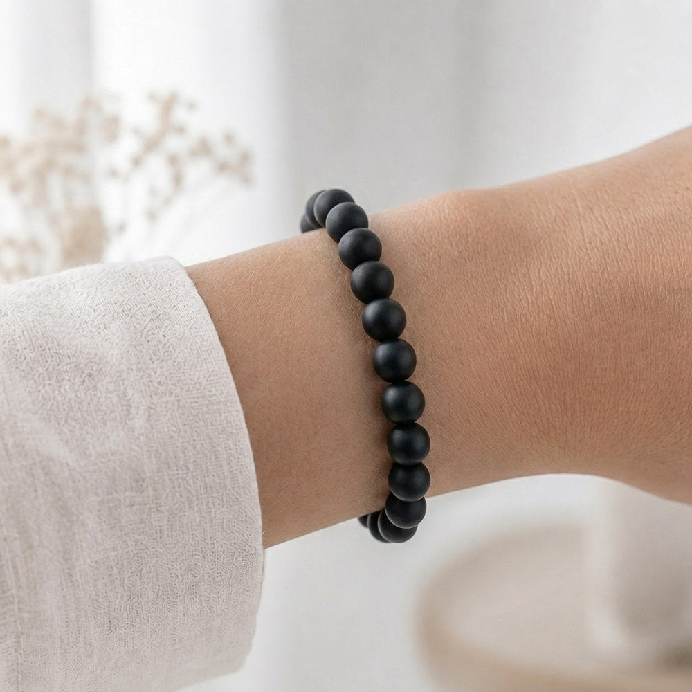 Bracelet "Barrière" en Shungite