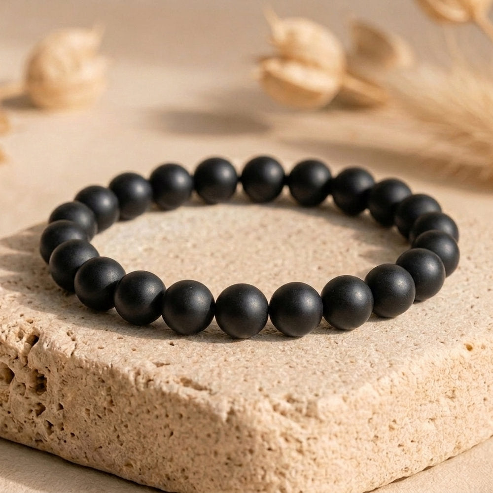 Bracelet "Barrière" en Shungite