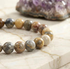 Bracelet "Joie" en Agate Crazy Lace