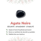 Vertus de la pierre : Agate Noire Onyx