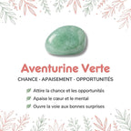 Vertus de la pierre : Aventurine