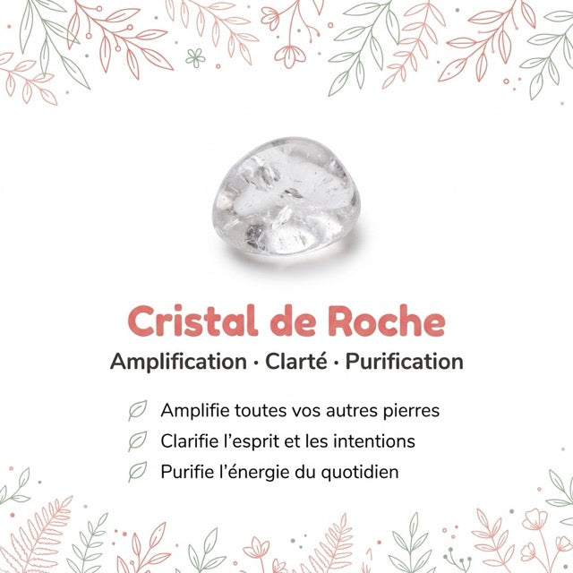Vertus de la pierre : Cristal De Roche