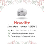 Vertus de la pierre : Howlite