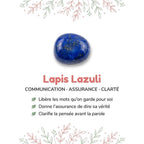 Vertus de la pierre : Lapis Lazuli
