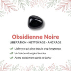 Vertus de la pierre : Obsidienne