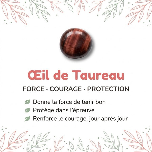 Vertus de la pierre : Oeil De Taureau
