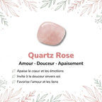 Vertus de la pierre : Quartz Rose