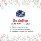 Vertus de la pierre : Sodalite