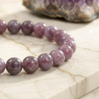 Bracelet "Éveil" en Lépidolite