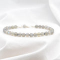 Bracelet "Protection" en Labradorite & Argent 925 - Pièce de Bijouterie Fine -
