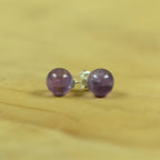 Boucles d'oreilles "Sagesse" en Améthyste (Argent 925) - lespierresdubienetre