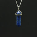 Pendentif "Contrôle" Pointe en Lapis Lazuli