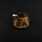 Pendentif "Réussite" Coeur en Citrine - lespierresdubienetre